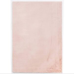 Thalia Sodi Plush Faux Fur Accent Rug- Pink